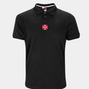 Camisa Polo Vasco Masculina - Preto