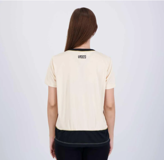 Camisa Vasco Advento Feminina Bege - Bege