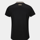 Camisa Vasco Braziline Valor Feminina - Preto