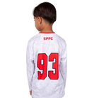 Camisa do SÃO PAULO FC Original Infantil Domain 93 Oficial Licenciada - Branco