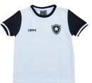 Camisa do Botafogo Infantil Oficial Trofeu Braziline - Branco