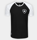 Camisa Botafogo Retrômania Masculina - Preto+Branco