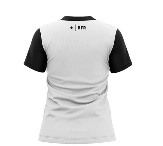 Camiseta Botafogo Matriz Braziline Feminina - Branca - Branco