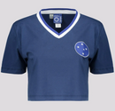 Cropped Cruzeiro Clube Feminino Azul - Azul